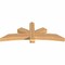 Ekena Millwork Alberta Smooth Timber Gable Bracket, Western Red Cedar, 72"W x 27"H x 5 1/2"D x 5 1/2"F, 9/12 Pitch GBW072X27X0606ALB00SWR - alternate 5